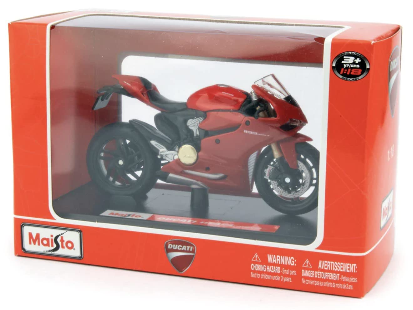 Ducati 1199 Panigale 1:18 Licensed Maisto Diecast Alloy Model Bike