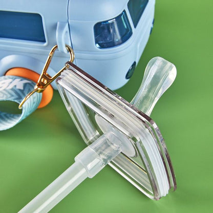 CREATIVE SCHOOL BUS SHAPED SIPPER BOTTLE - 500 ML