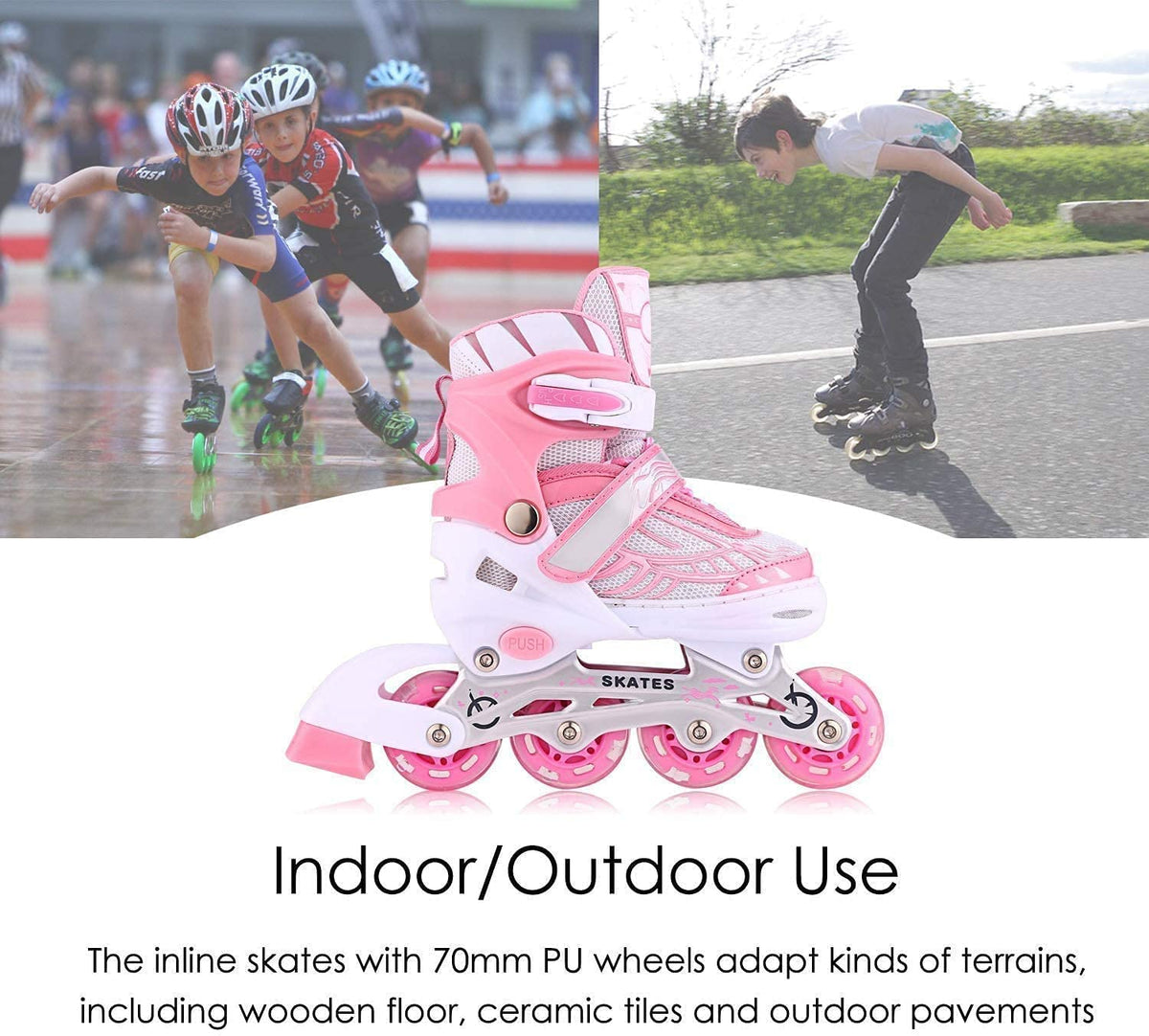 SKATING SHOES PINK