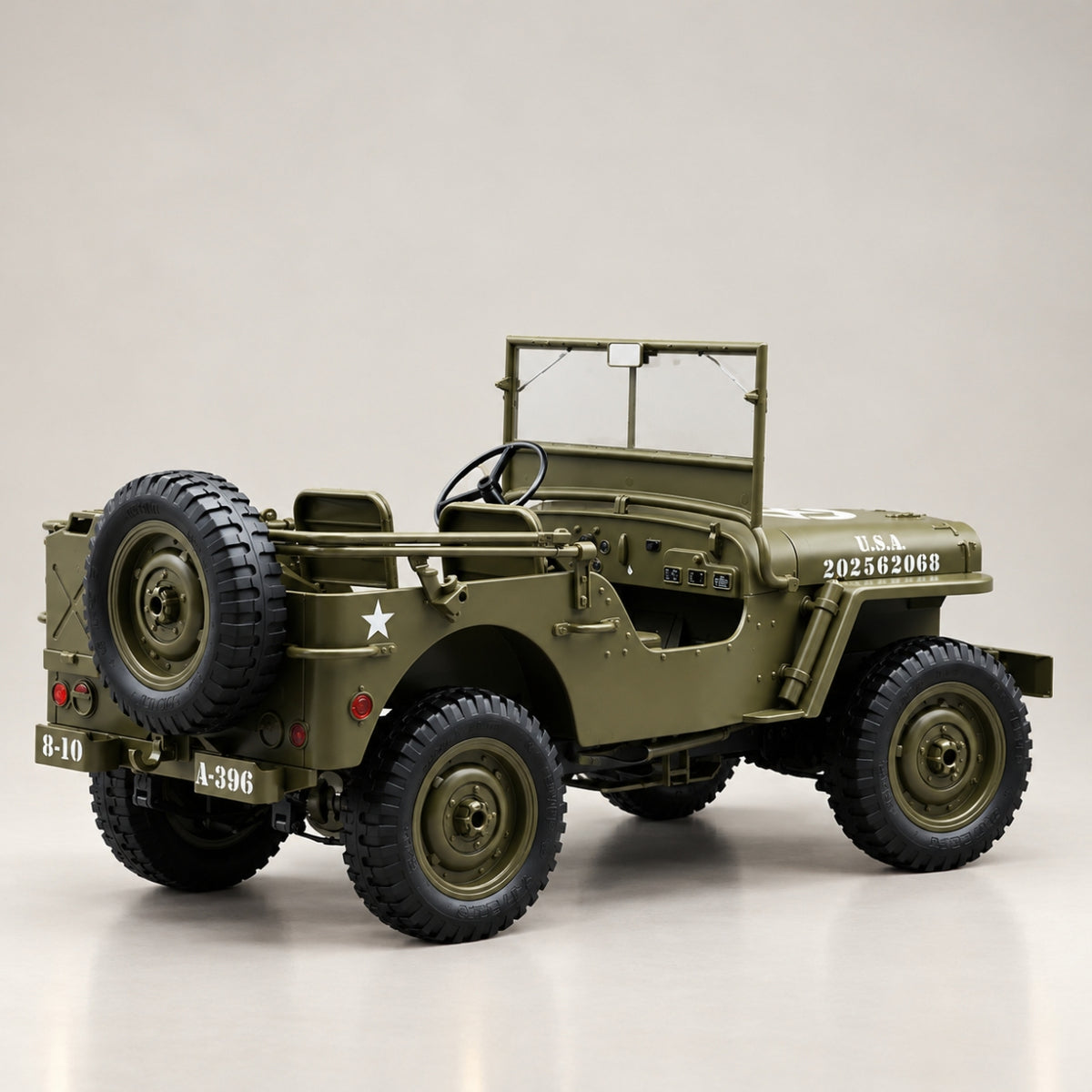 4WD RC Military Jeep