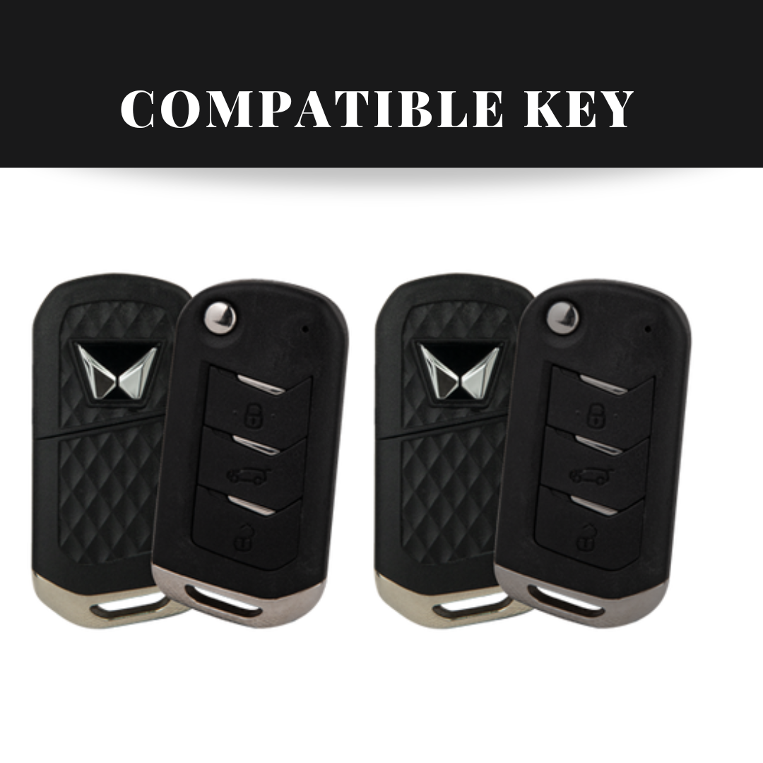 Mahindra XUV700/Scorpio/Thar/XUV300 New Key Premium Batman Metal Alloy Keycase with Holder & Rope Chain