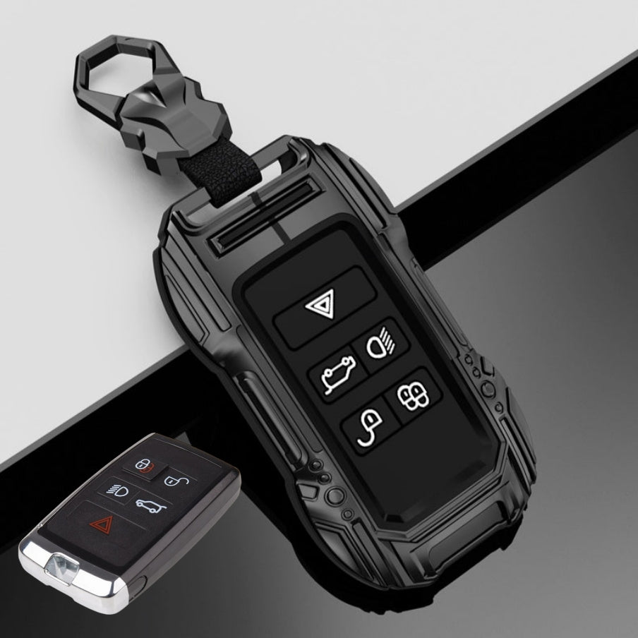 Jaguar/Land Rover v1.0 Premium Batman Metal Alloy Keycase with Holder & Rope Chain